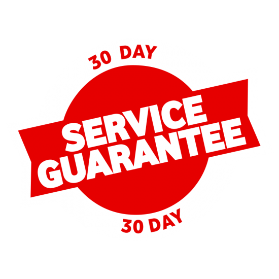 30 Day Service Guarantee Icon